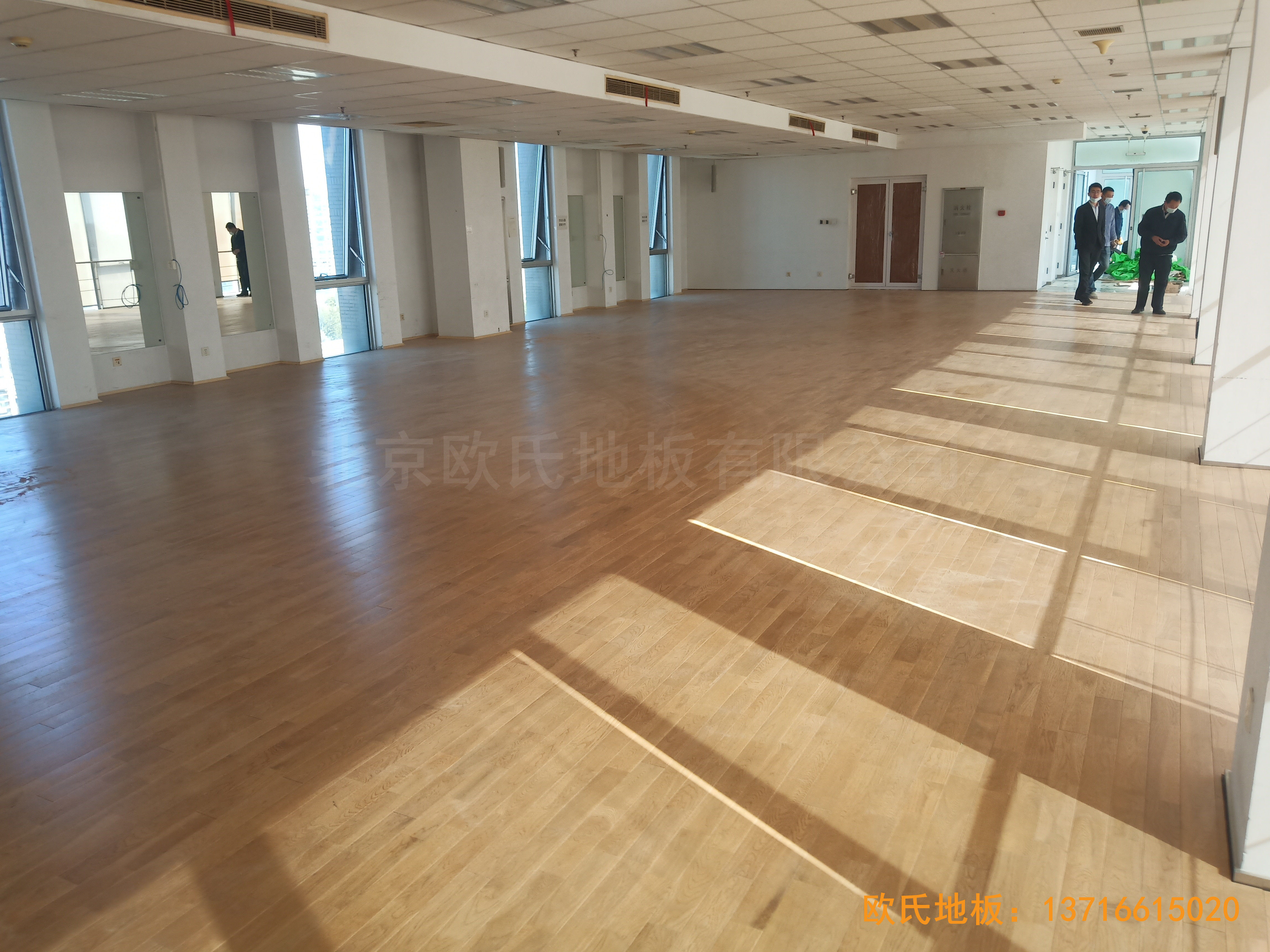 中國科學(xué)院技術(shù)研究所運動館運動木地板鋪設(shè)案例4