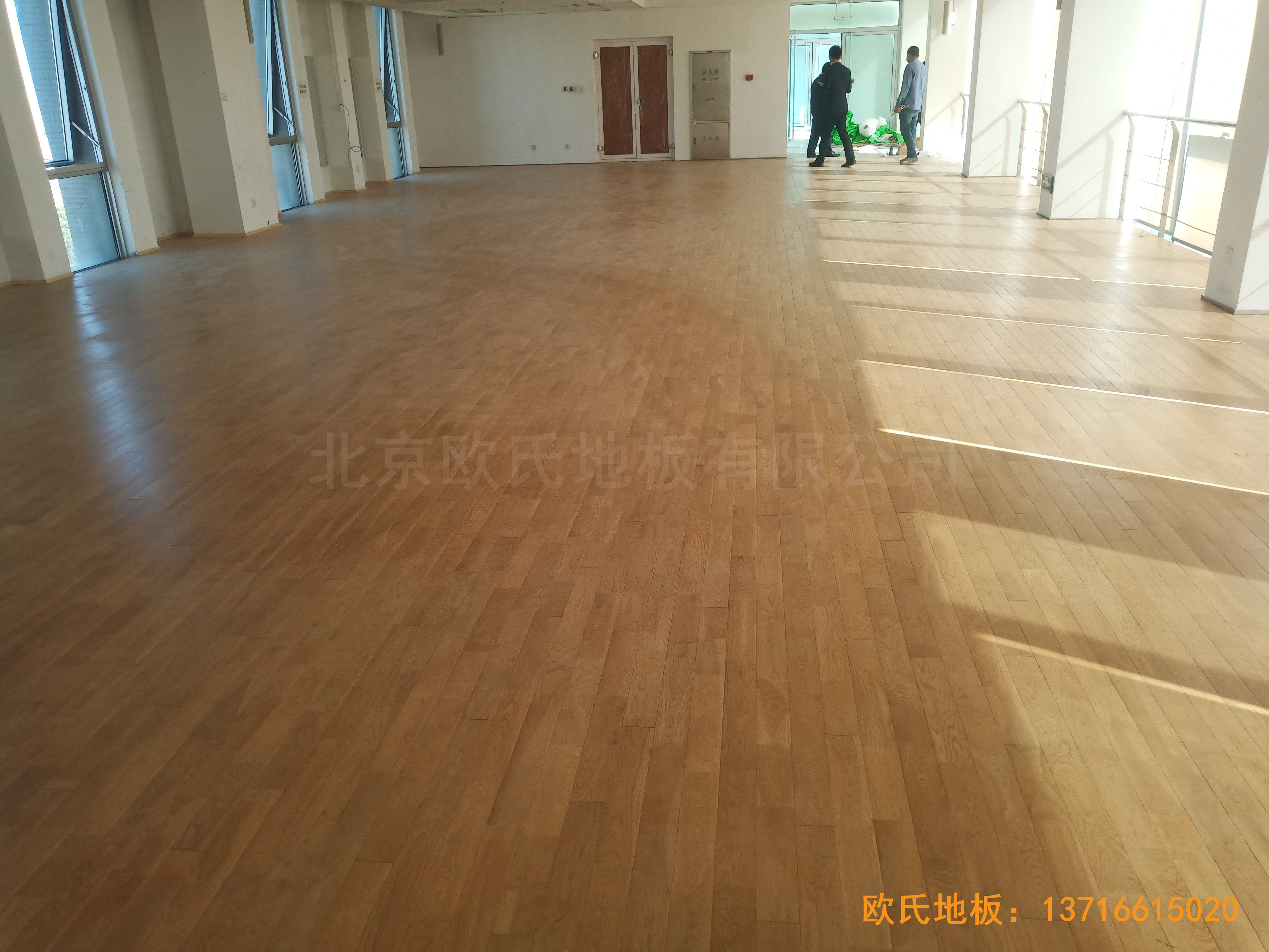 中國科學(xué)院技術(shù)研究所運動館運動木地板鋪設(shè)案例5