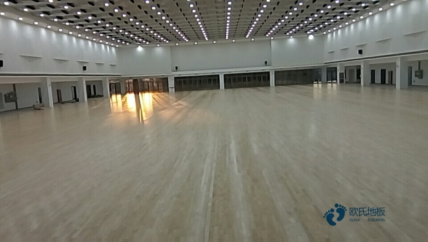 運(yùn)動木地板施工工藝cad2