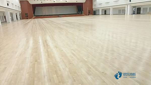 運(yùn)動木地板施工工藝cad1