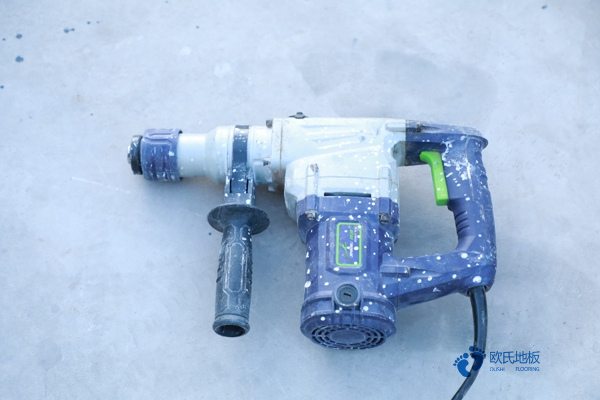 室內運動木地板施工視頻教程2