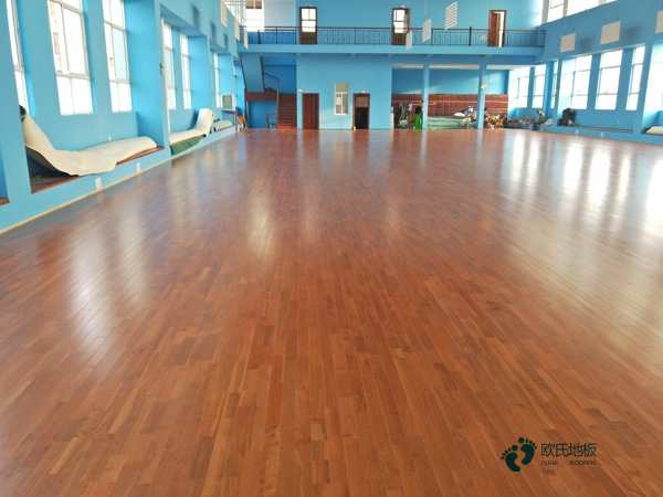 CBA籃球體育木地板安裝標準3